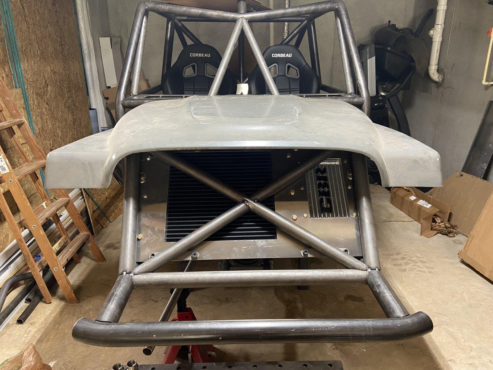 TJ fiberglass hood/grill HardlineCrawlers