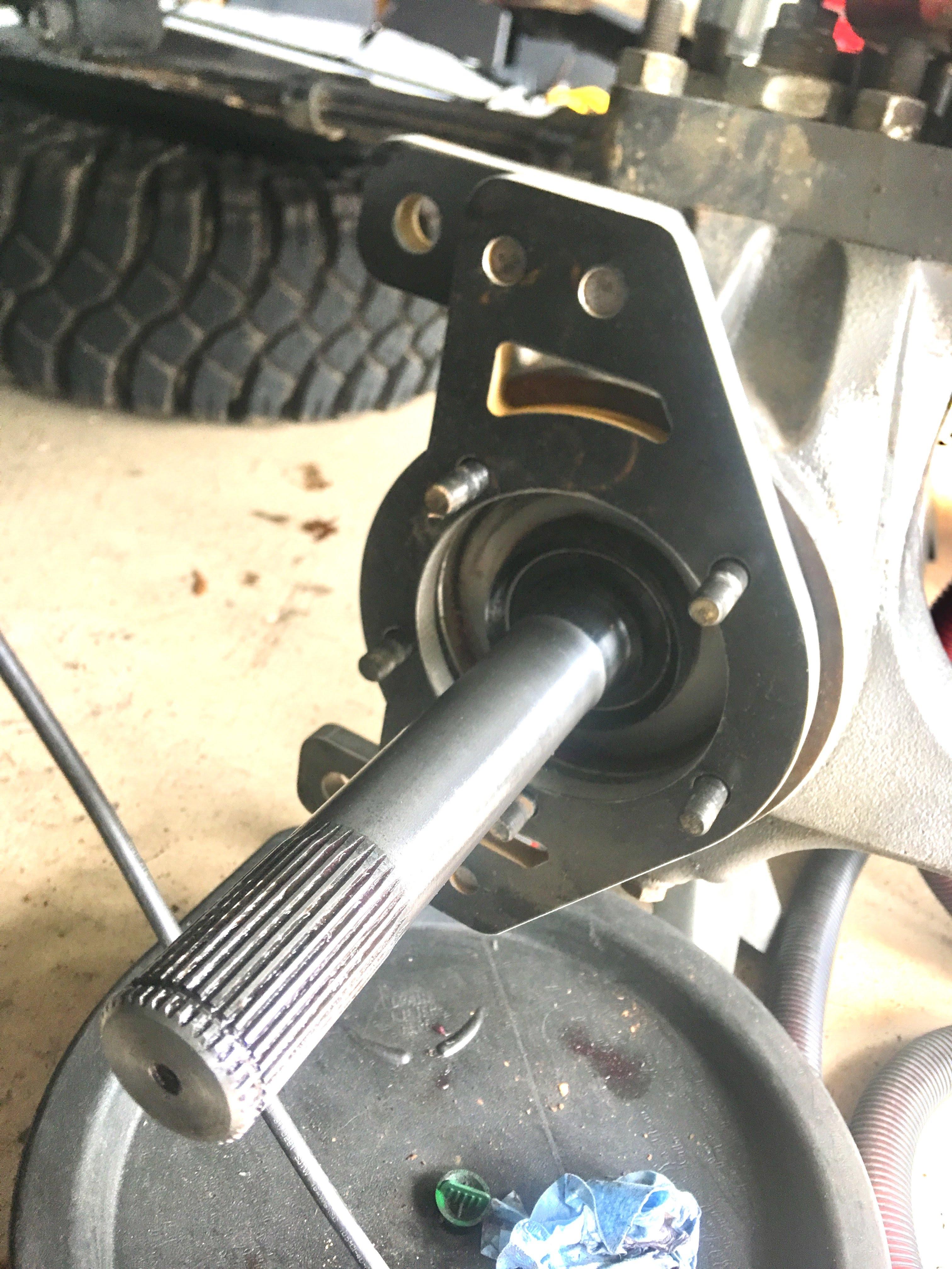 Kingpin Ford caliper bracket thickness HardlineCrawlers