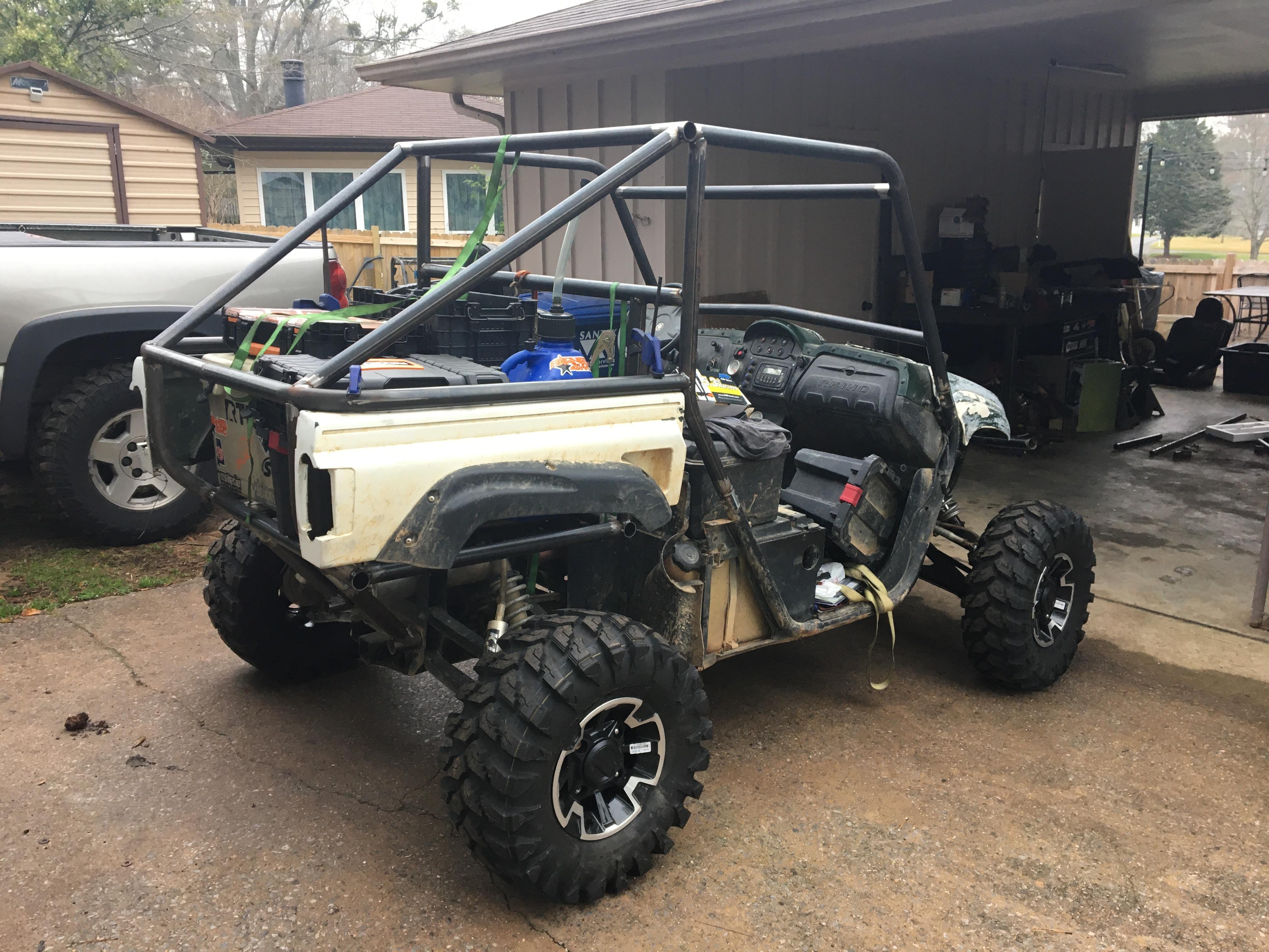 2004 Yamaha Rhino 660 Long Travel Build HardlineCrawlers