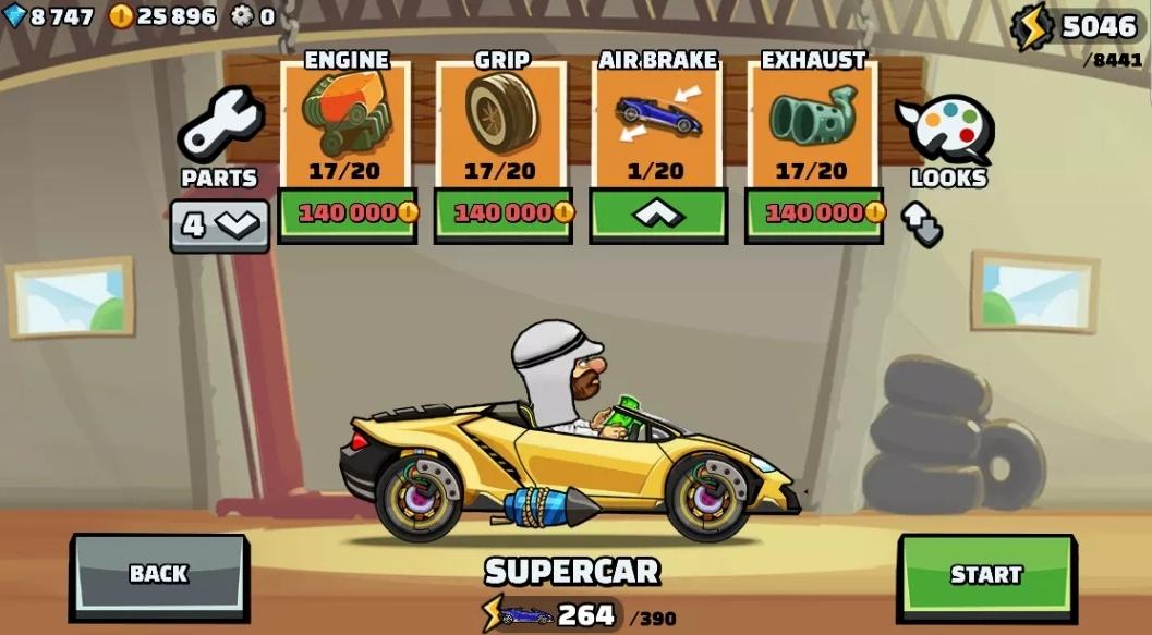 Hill climb racing 2(phone game), Page 42